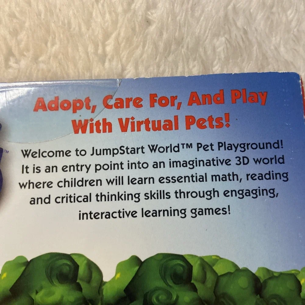 Pet‎ Playground Virtual Pets Cats Dogs PC Bonus Disc Sealed Jump Start World